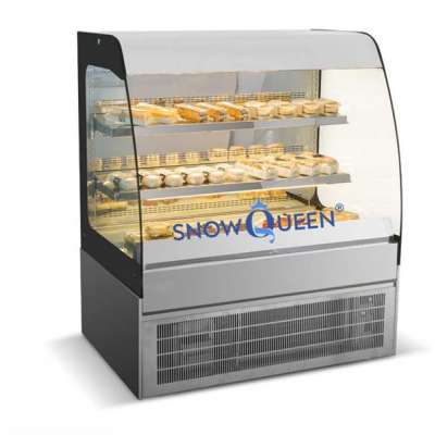 Tủ trưng bày 3 tầng dạng mở SnowQueen SNQ-ALF10 (có rèm)