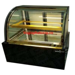 Tủ trưng bày bánh mini để bàn kính cong SnowQueen SNQ-TD09